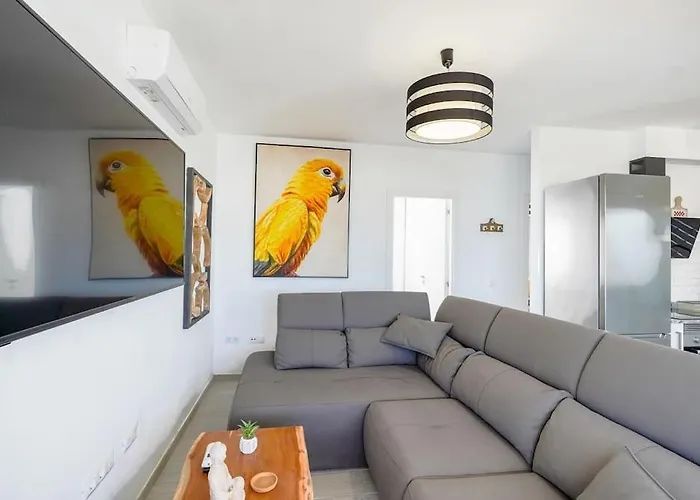 Rooftop Sea View With Jacuzzi And A/c Lägenhet *